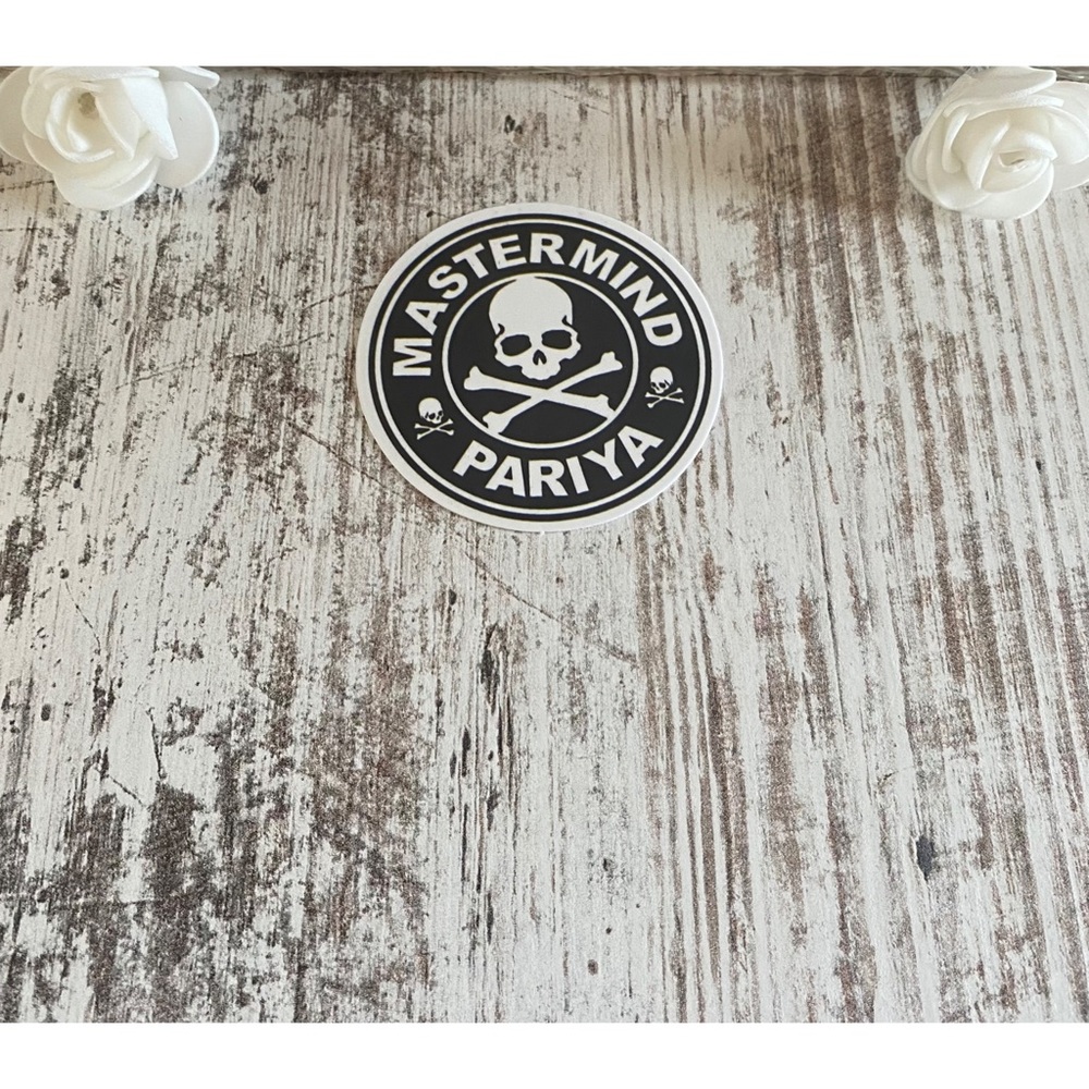 Brand new Mastermind Japan x Pariya sticker